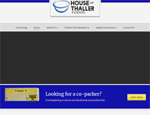 Tablet Screenshot of houseofthaller.com